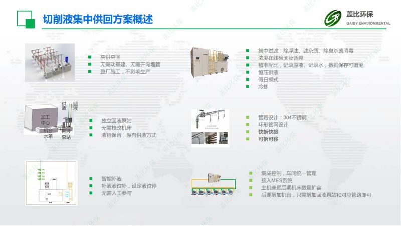 金屬零件制造切削液集中供回系統(tǒng)4